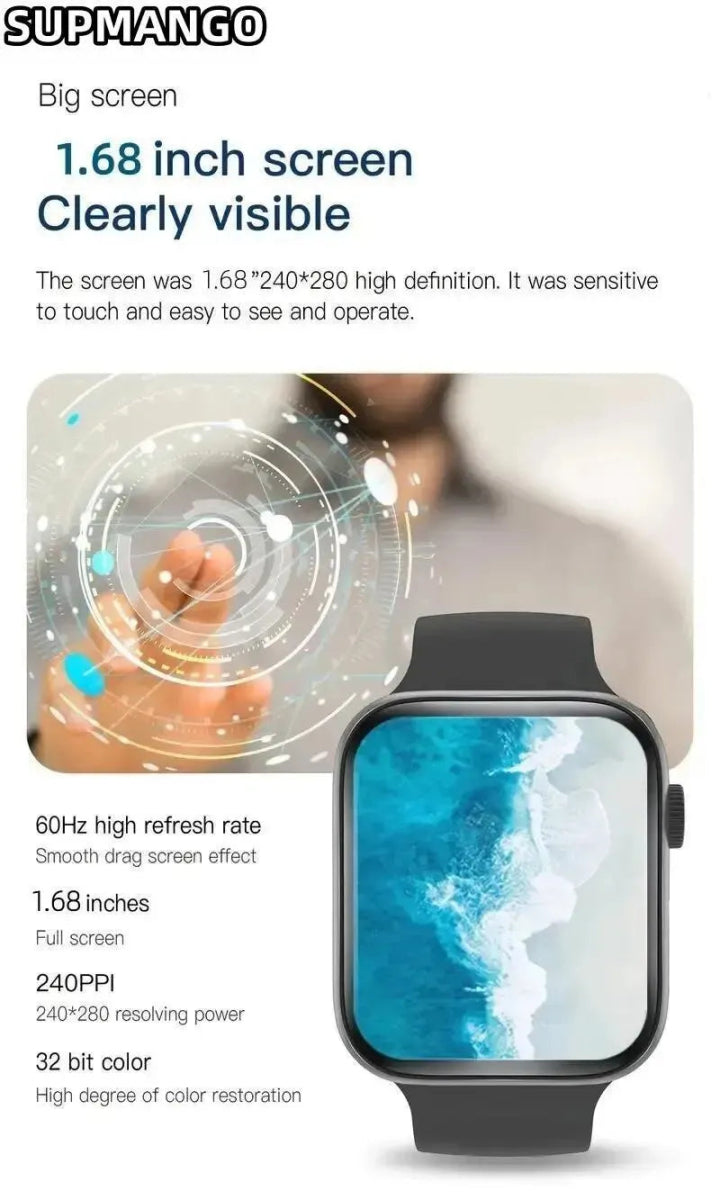 S8 Smart Watch Smartwatch X7 Men Dial Call Smart Watch Tracker Saúde Sport Tracker Mulheres Watch X8 DSersALIEXPRESS