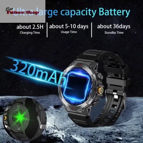 Smart Watch Sports Fitness Waterproof Men - Rios Future Shop