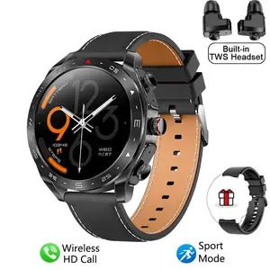 Smart Watch TWS 2 - in - 1 Bluetooth Earphones HIFI 9D - Rios Future Shop