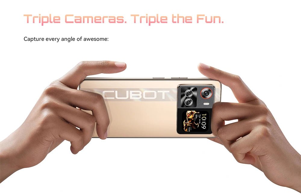 Smartphone 5G Cubot X100, Android 15, Dimensity 7025, 6nm, 2.5GHz,6.88-inch Screen,16GB(8+8),256GB, 64MP Camera, 5100mAh Battery DSersALIEXPRESS