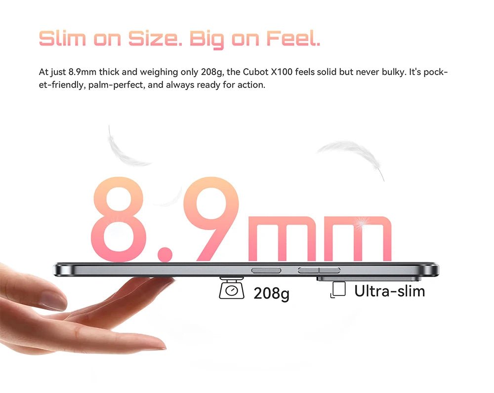 Smartphone 5G Cubot X100, Android 15, Dimensity 7025, 6nm, 2.5GHz,6.88-inch Screen,16GB(8+8),256GB, 64MP Camera, 5100mAh Battery DSersALIEXPRESS