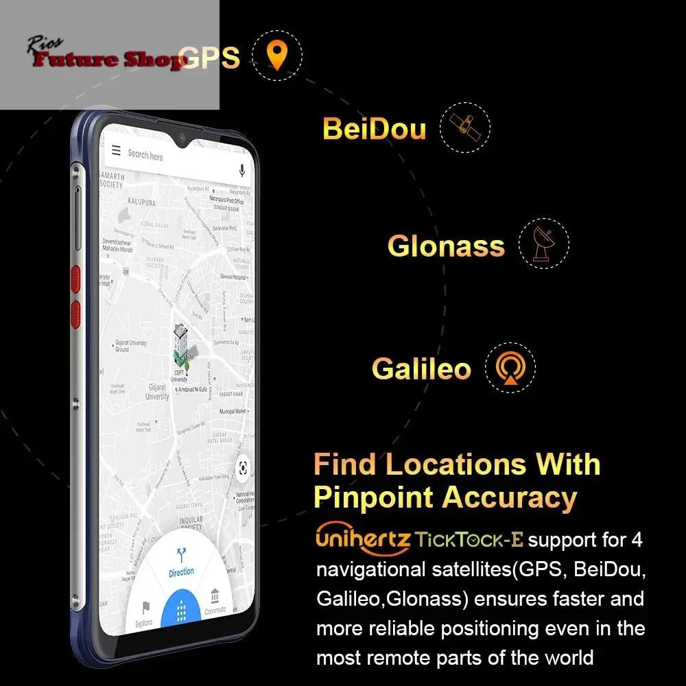 Smartphone Android 12 Unlock 4GB 64GB 20W Fast Charging Dual Screen - Rios Future Shop