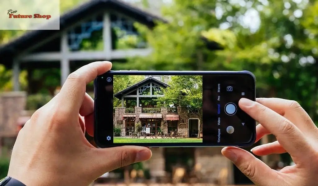 Smartphone Android 12 Unlock 4GB 64GB 20W Fast Charging Dual Screen - Rios Future Shop