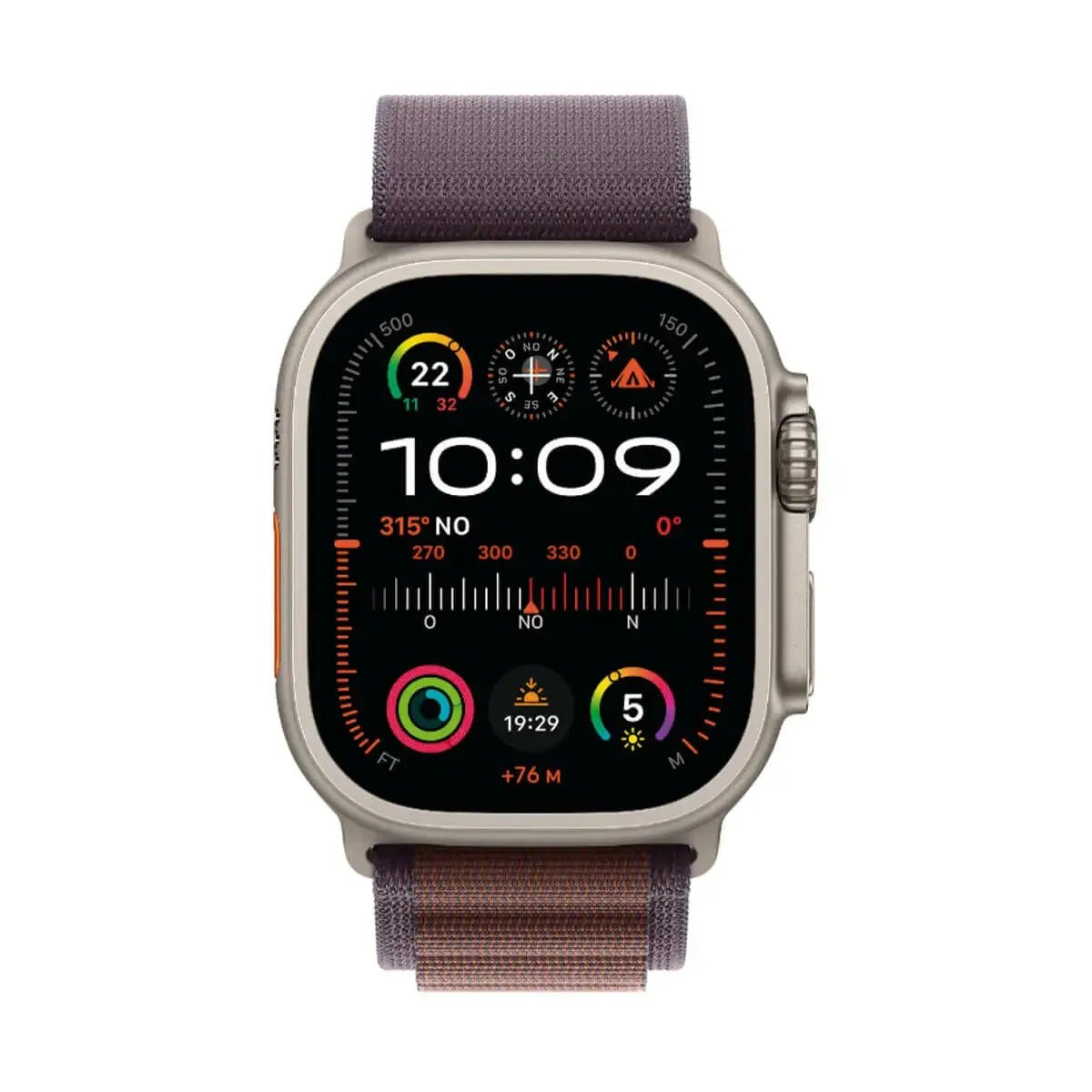 Smartwatch Apple MREW3FD/A Titanium 49 mm - Rios Future Shop