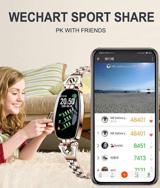 Smartwatch de Luxo - H8 CLASSIC - Rios Future Shop