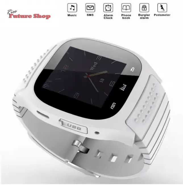 Smartwatch M26: Waterproof and Reliable - Rios Future Shop