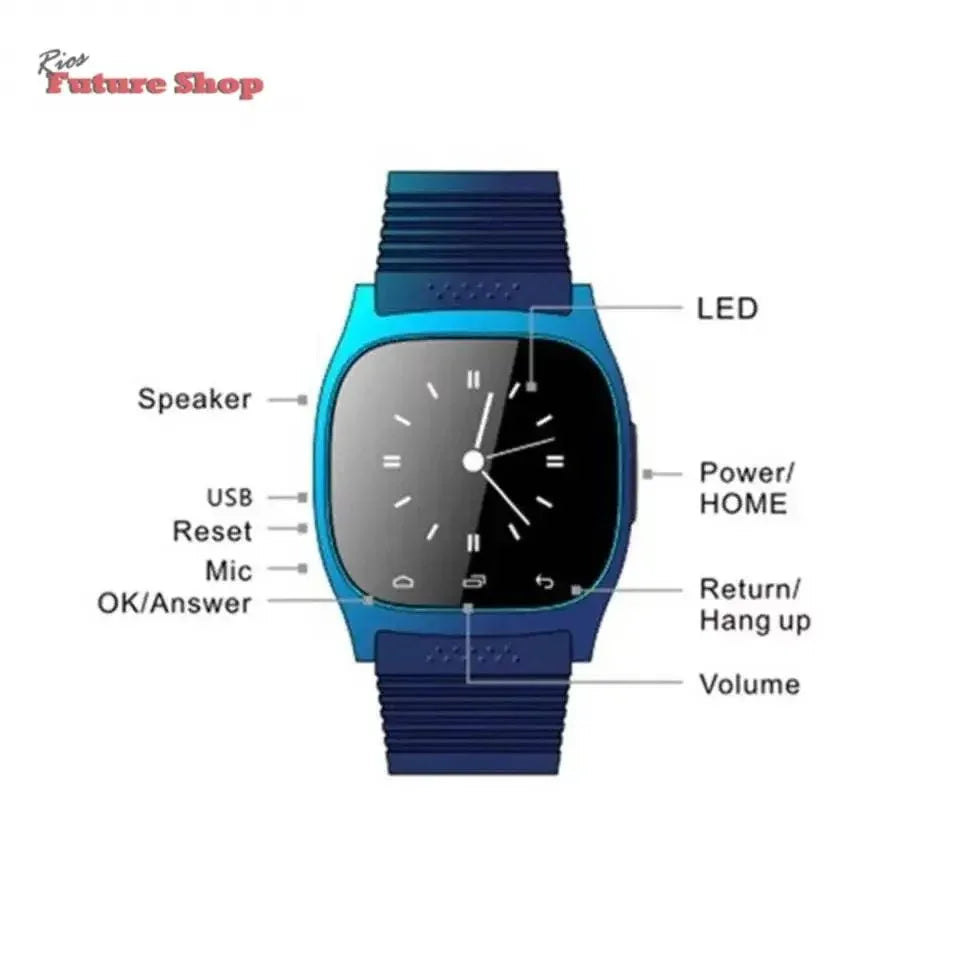 Smartwatch M26: Waterproof and Reliable - Rios Future Shop