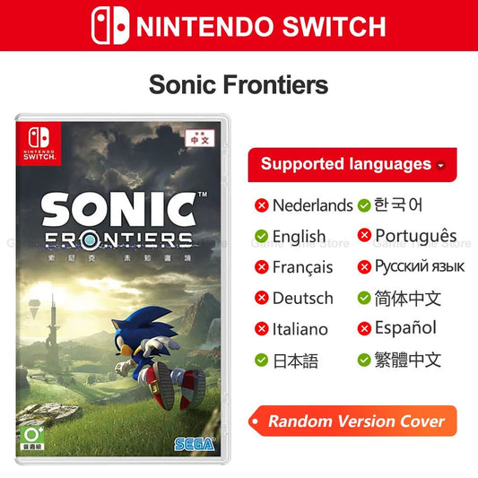 Sonic Frontiers Nintendo Switch Game - Rios Future ShopNintendo Switch
