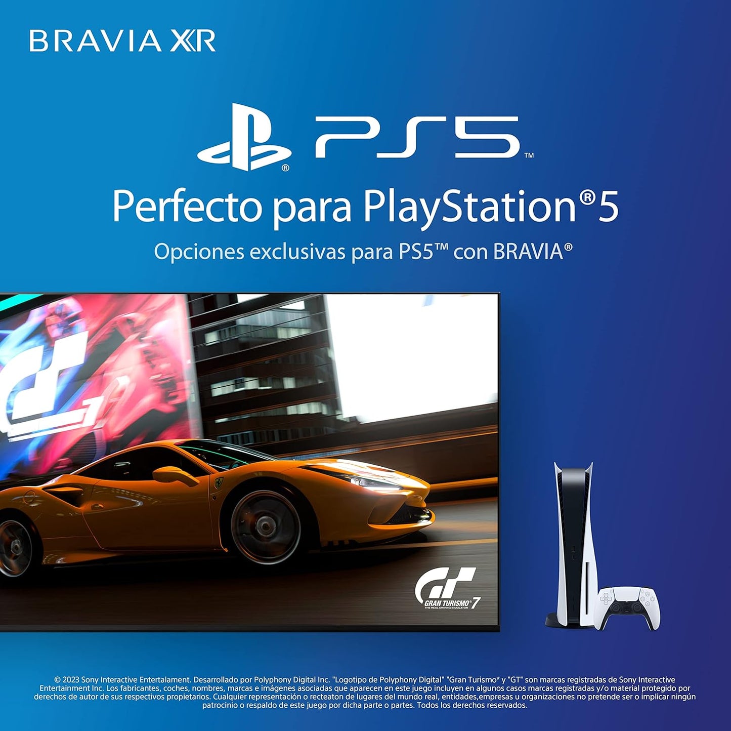 Sony BRAVIA XR-85X90L, 85 Pulgadas, TV Full Array LED, 4K HDR, Smart Google TV, Funciones Eco, Bravia Core, Menú Gaming para PlayStation5, Marco de Aluminio