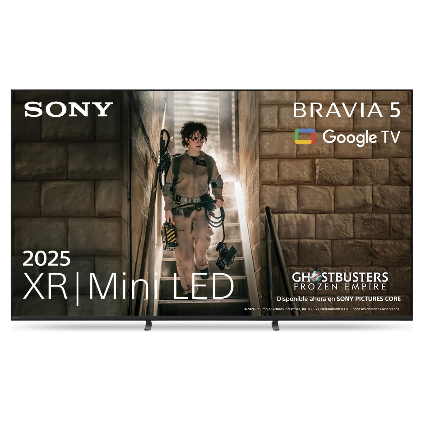 Sony BRAVIA XR-85X90L, 85 Pulgadas, TV Full Array LED, 4K HDR, Smart Google TV, Funciones Eco, Bravia Core, Menú Gaming para PlayStation5, Marco de Aluminio