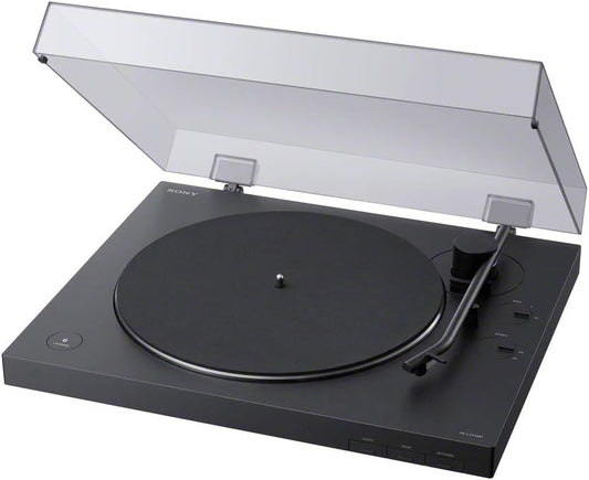 Sony PS-LX310BT Gira-discos (conectividade Bluetooth, suporta saídas de linha e fono) preto