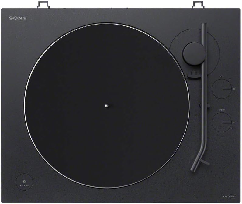 Sony PS-LX310BT Gira-discos (conectividade Bluetooth, suporta saídas de linha e fono) preto