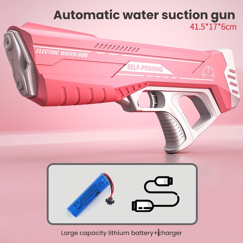 Space Water Gun Electric Automatic Water Absorption Toy - Rios Future Shop