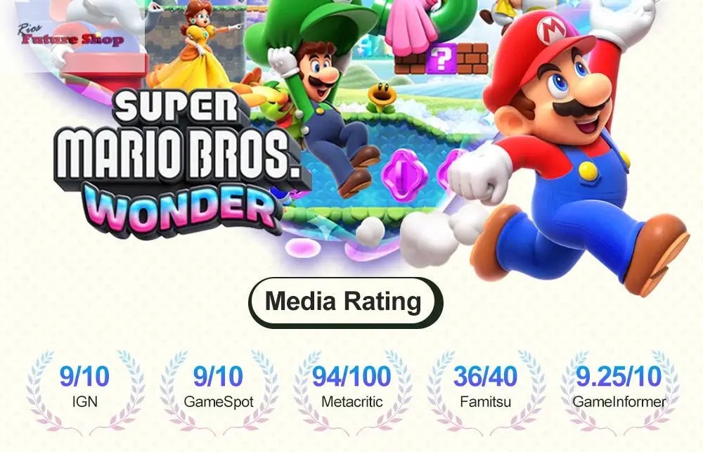 Super Mario Bros. Wonder Nintendo Switch Game - Rios Future Shop