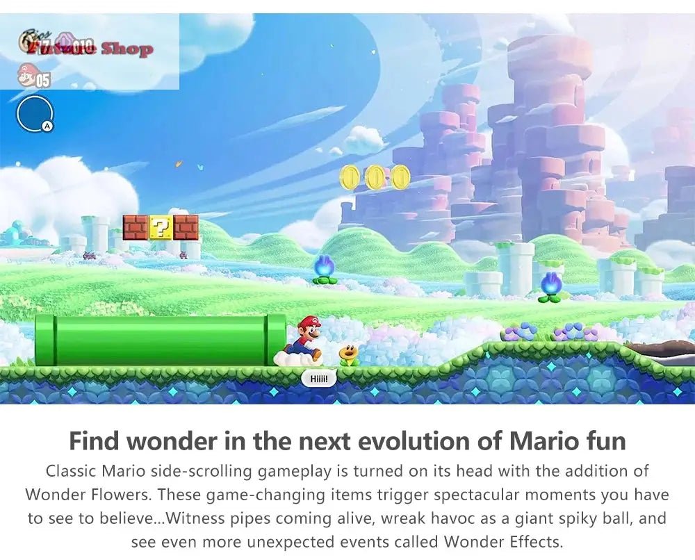 Super Mario Bros. Wonder Nintendo Switch Game - Rios Future Shop