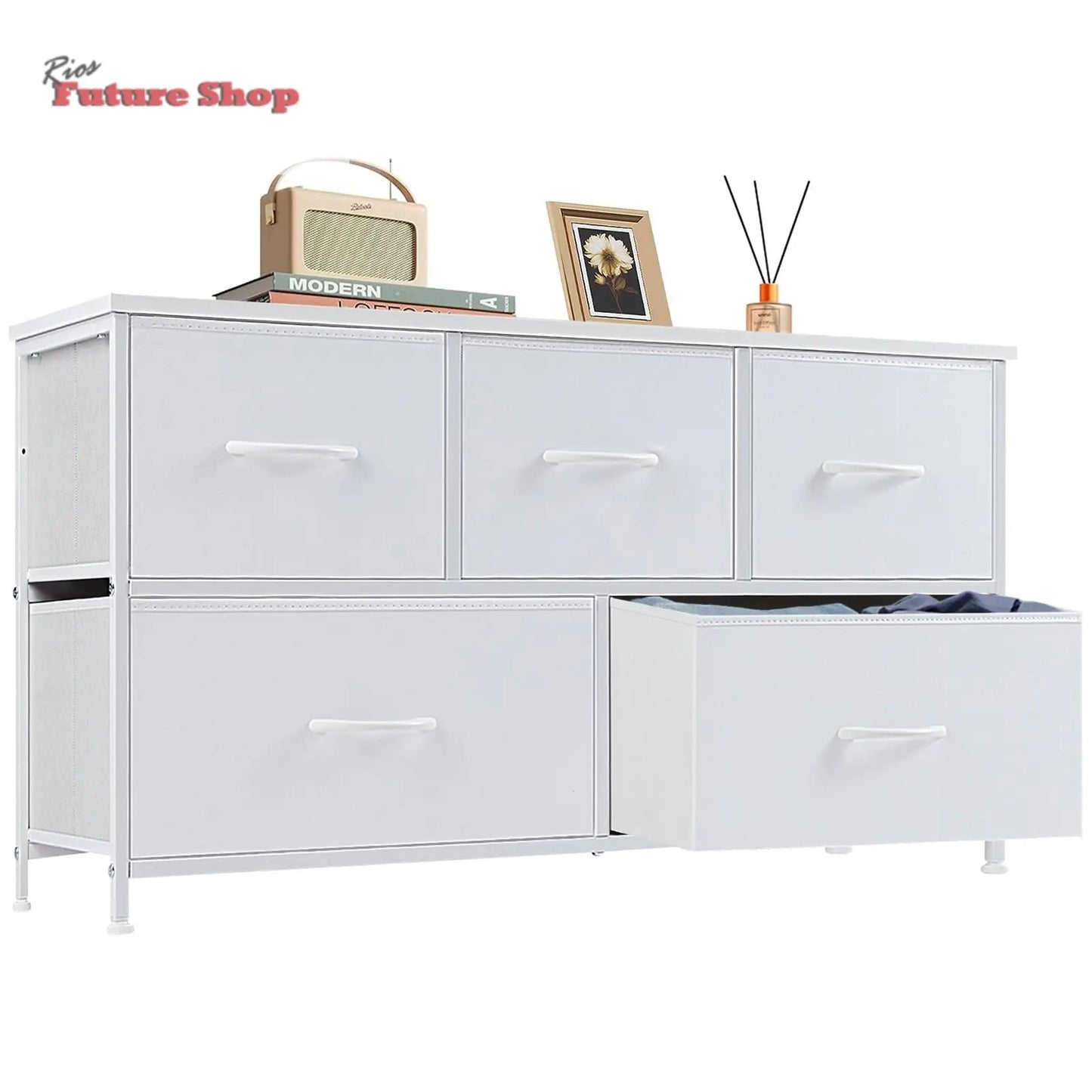 Tall Dressing Table Cloth Storage Tower - Rios Future Shop