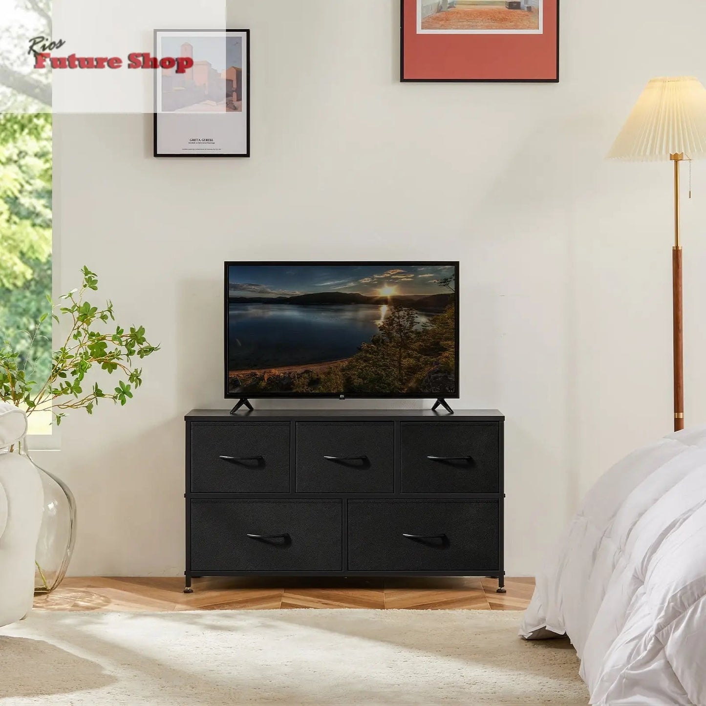 Tall Dressing Table Cloth Storage Tower - Rios Future Shop