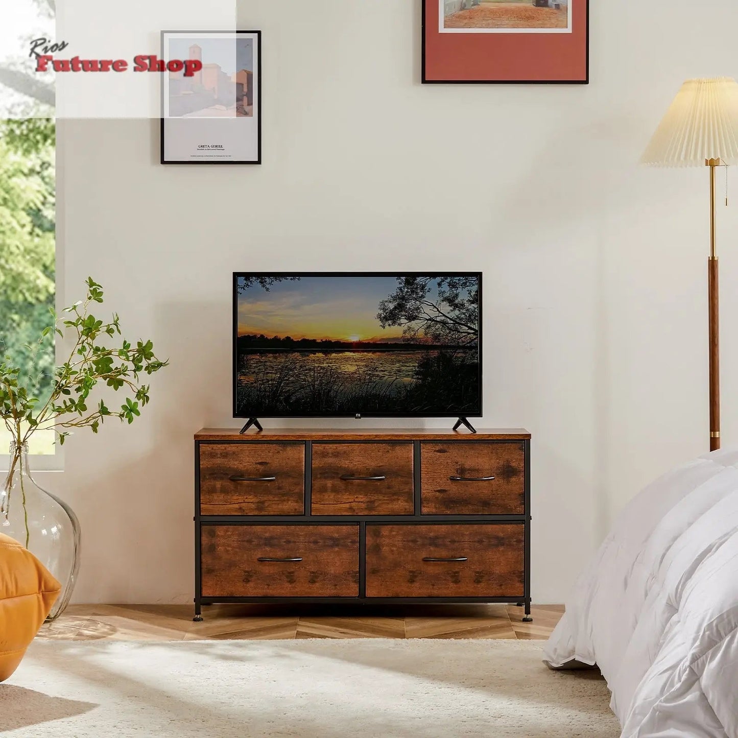 Tall Dressing Table Cloth Storage Tower - Rios Future Shop