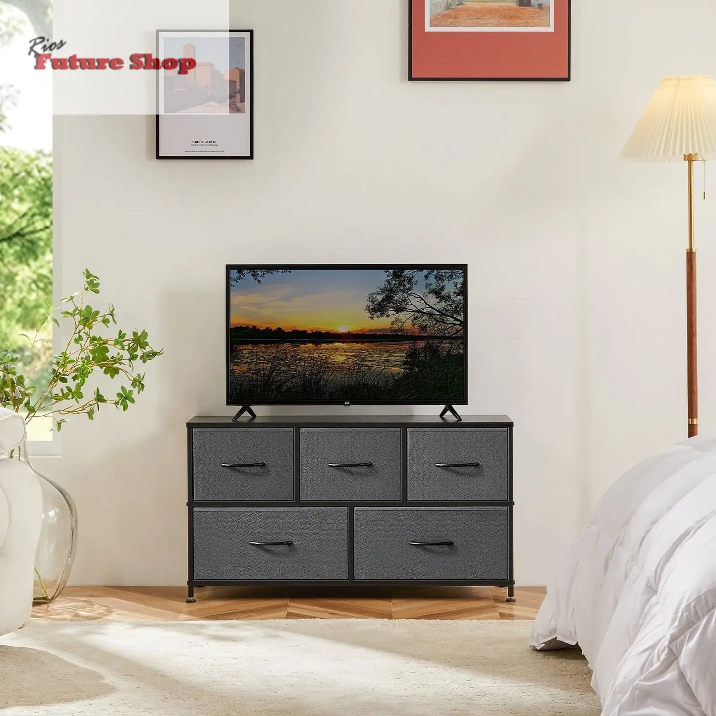 Tall Dressing Table Cloth Storage Tower - Rios Future Shop