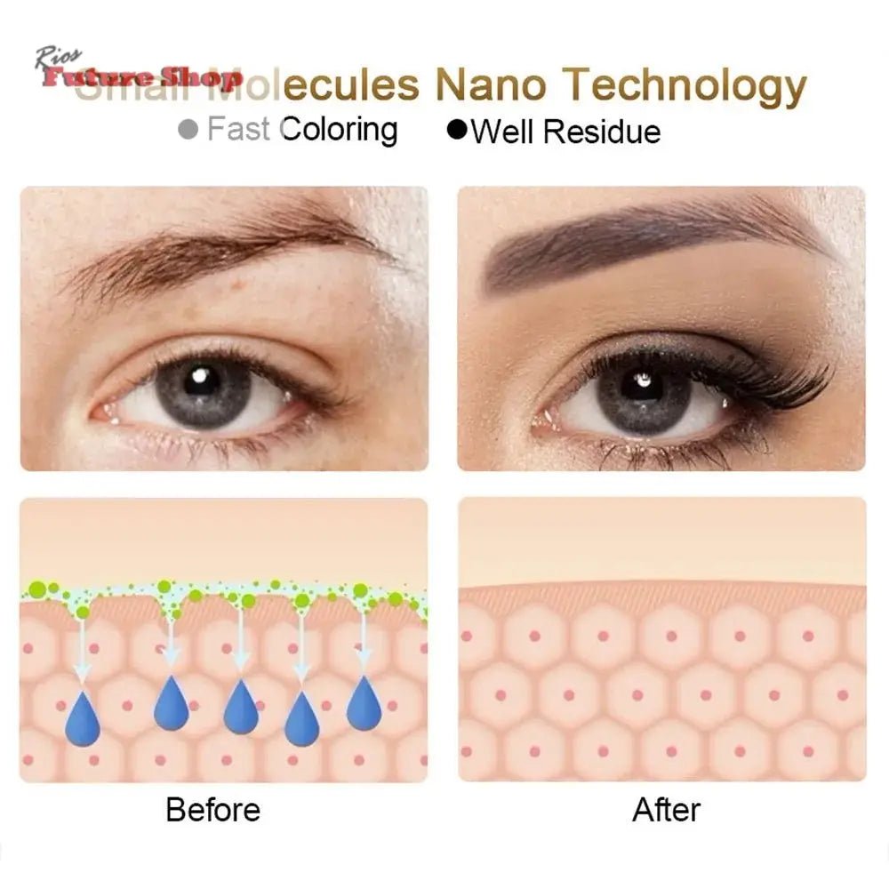 Tattoo Ink Professional Semi Permanent Makeup Paint Microblading Pigment Eyebrow/Eyeliner/Lip Pigmento Tattoo Supplies - Rios Future Shop