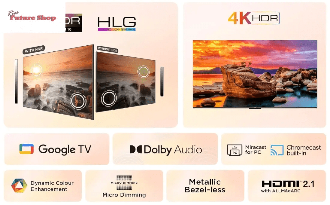 TCL 65V6B 65" 4K Ultra HD - Rios Future Shop