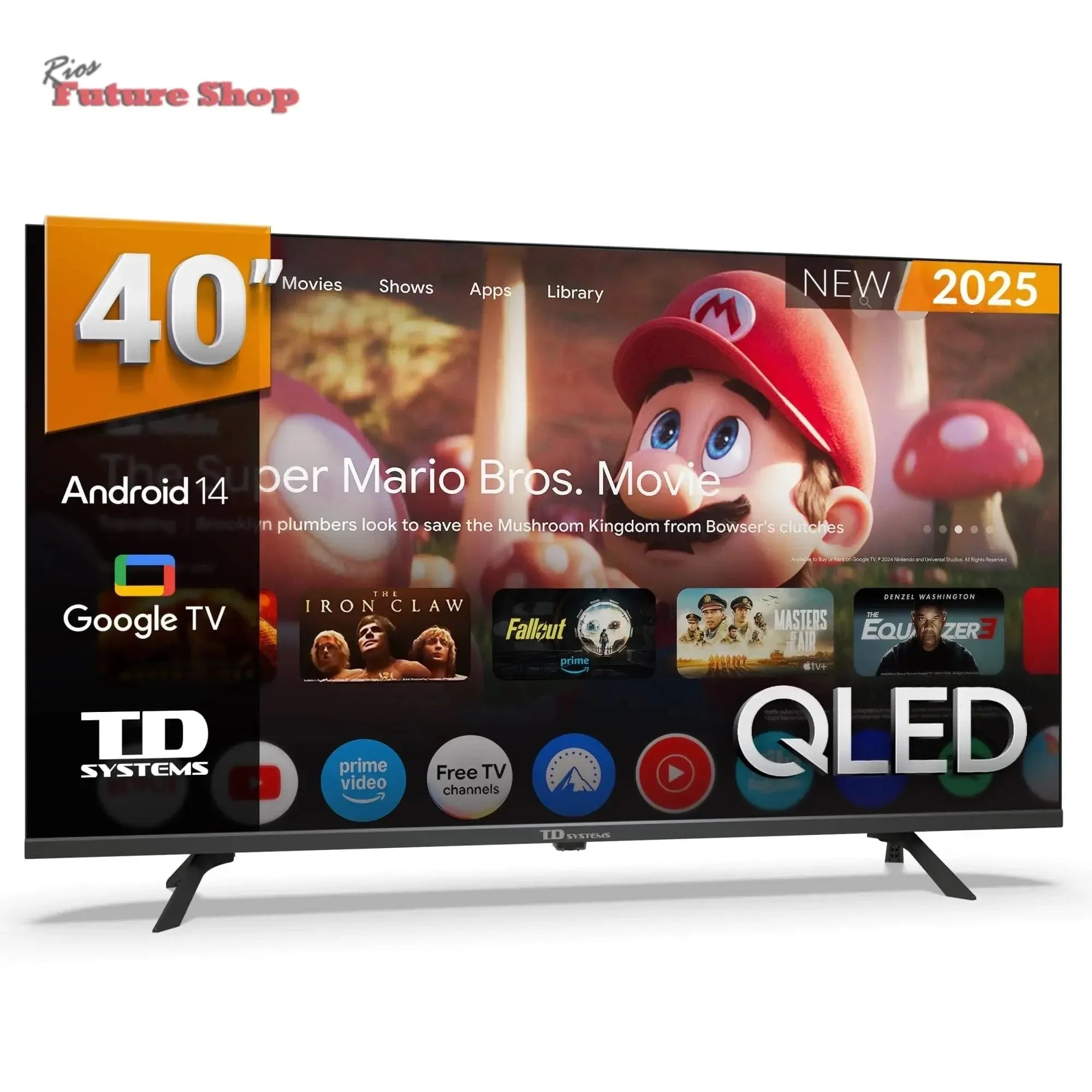 TD Systems 32" Smart HD TV - Android 14, 3-Year Warranty, Stunning Picture Quality - PRIME32C21GZ - Rios Future Shop