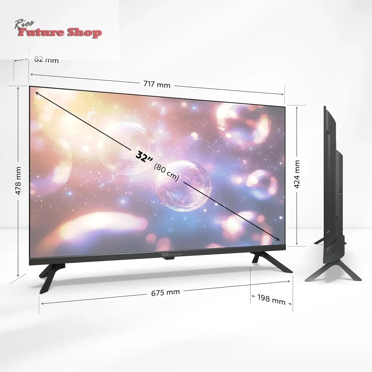 TD Systems 32" Smart HD TV - Android 14, 3-Year Warranty, Stunning Picture Quality - PRIME32C21GZ - Rios Future Shop
