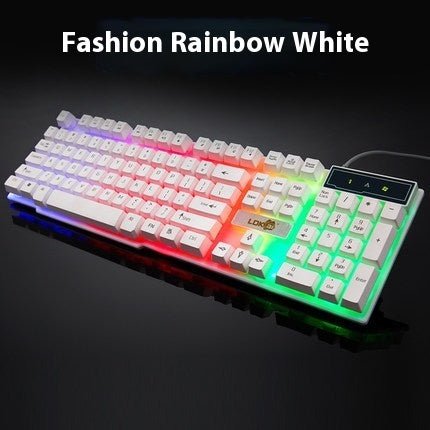 Teclado Gaming, cabo USB brilhante, teclado para jogos - Rios Future Shop