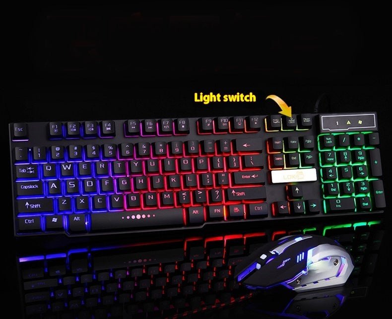 Teclado Gaming, cabo USB brilhante, teclado para jogos - Rios Future Shop