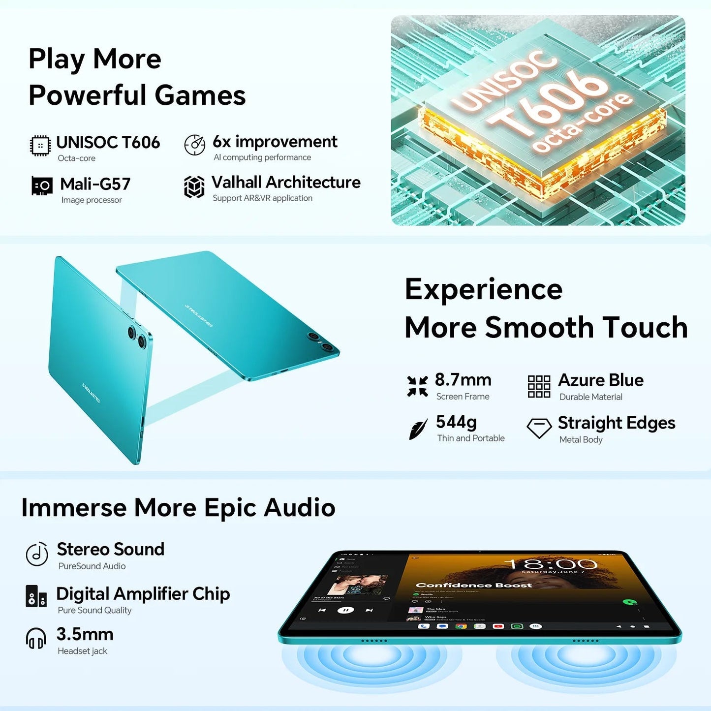 Teclast P30 Android 14 Tablet, 10.1 Inch, up to 12Gb Ram, 128Gb Rom, 1280X800 Ips, Unisoc T606, 8 Cores, 6000 Mah DSersALIEXPRESS