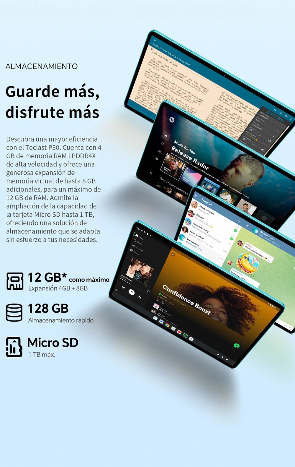 Teclast P30 Android 14 Tablet, 10.1 Inch, up to 12Gb Ram, 128Gb Rom, 1280X800 Ips, Unisoc T606, 8 Cores, 6000 Mah DSersALIEXPRESS