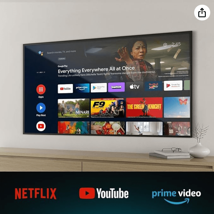 Televisor LED de 75" Smart TV A3 Series - Rios Future Shop