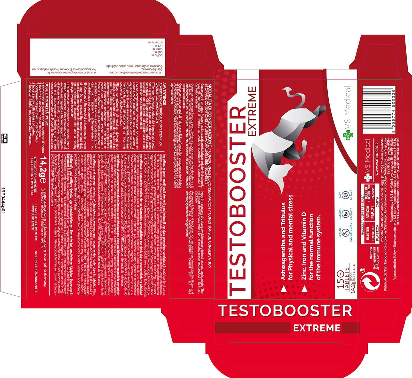 Testosterona Booster EXTREME - Rios Future Shop