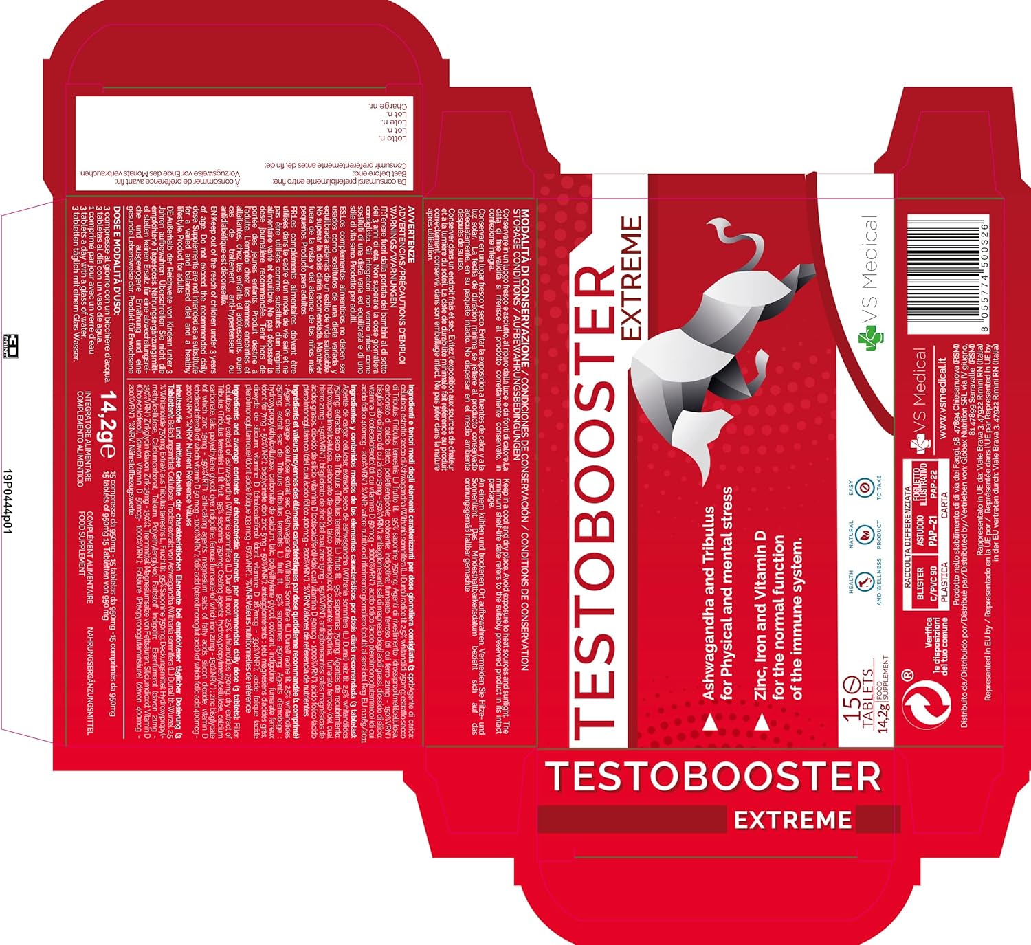 Testosterona Booster EXTREME - Rios Future Shop