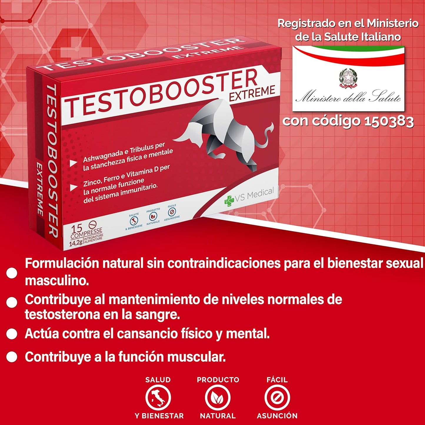 Testosterona Booster EXTREME - Rios Future Shop