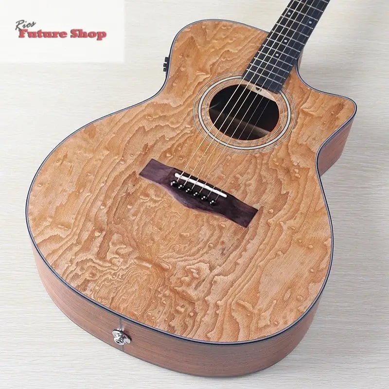 Thin Body Acoustic Electric Guitar - Rios Future Shop