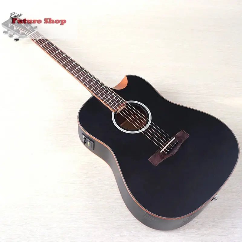 Thin Body Acoustic Electric Guitar - Rios Future Shop
