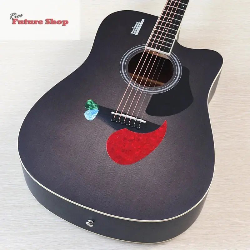 Thin Body Acoustic Electric Guitar - Rios Future Shop