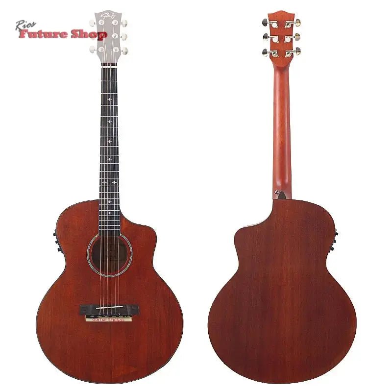 Thin Body Acoustic Electric Guitar - Rios Future Shop