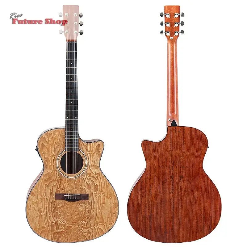 Thin Body Acoustic Electric Guitar - Rios Future Shop