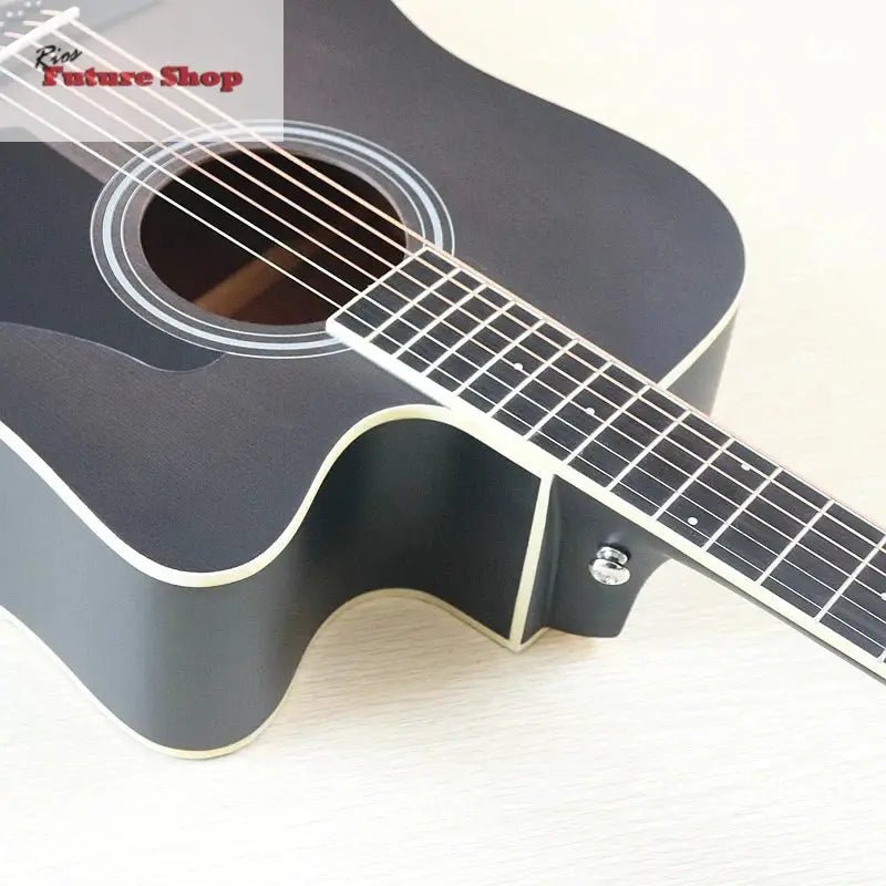 Thin Body Acoustic Electric Guitar - Rios Future Shop