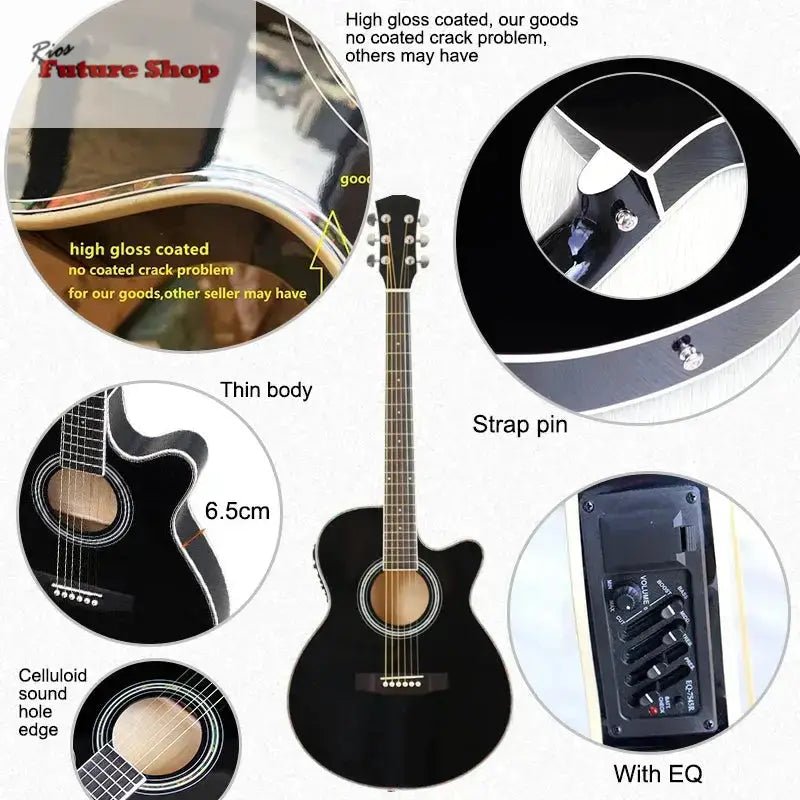 Thin Body Acoustic Electric Guitar DSers