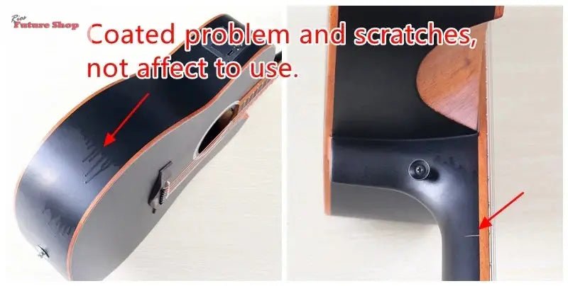 Thin Body Acoustic Electric Guitar - Rios Future Shop