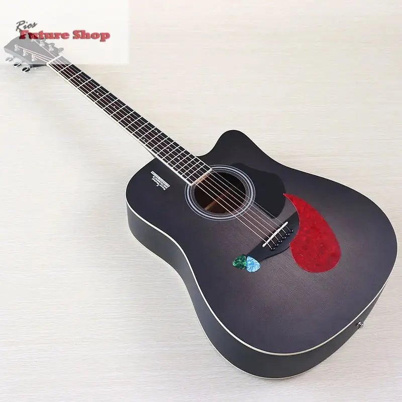Thin Body Acoustic Electric Guitar - Rios Future Shop