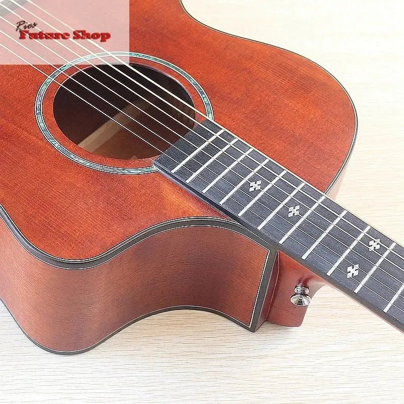 Thin Body Acoustic Electric Guitar - Rios Future Shop