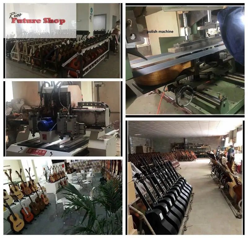 Thin Body Acoustic Electric Guitar - Rios Future Shop