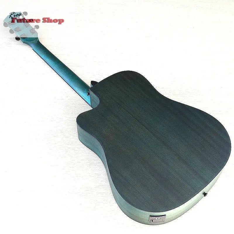 Thin Body Acoustic Electric Guitar - Rios Future Shop