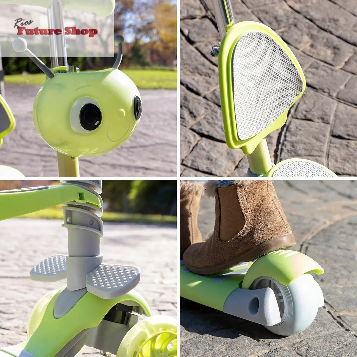 Trotinete para Niños Evolutivo 3 en 1 - Rios Future Shop