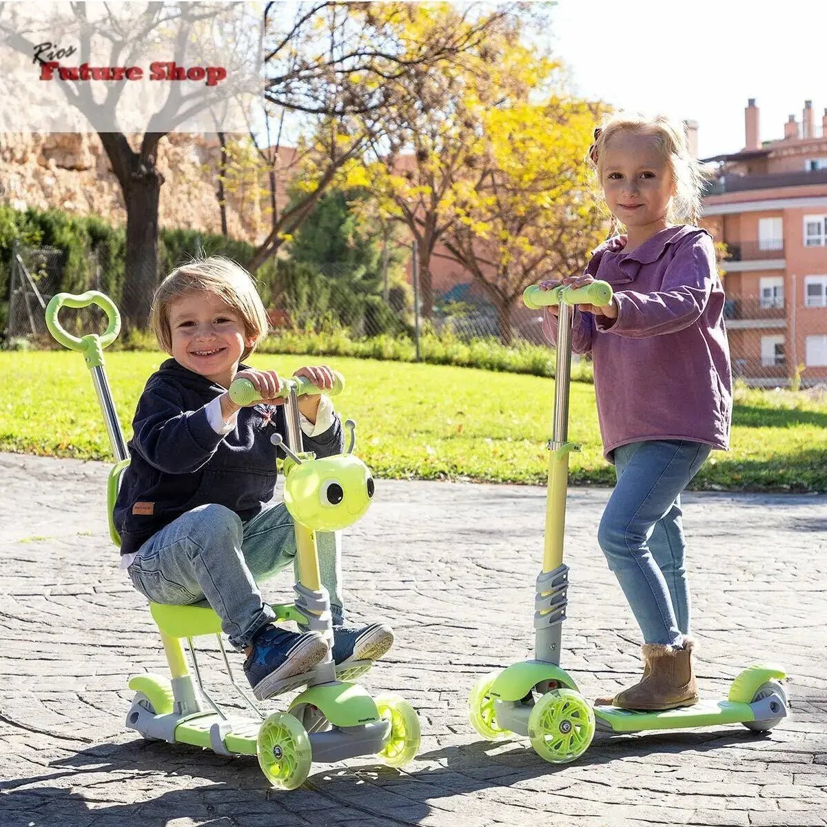 Trotinete para Niños Evolutivo 3 en 1 - Rios Future Shop