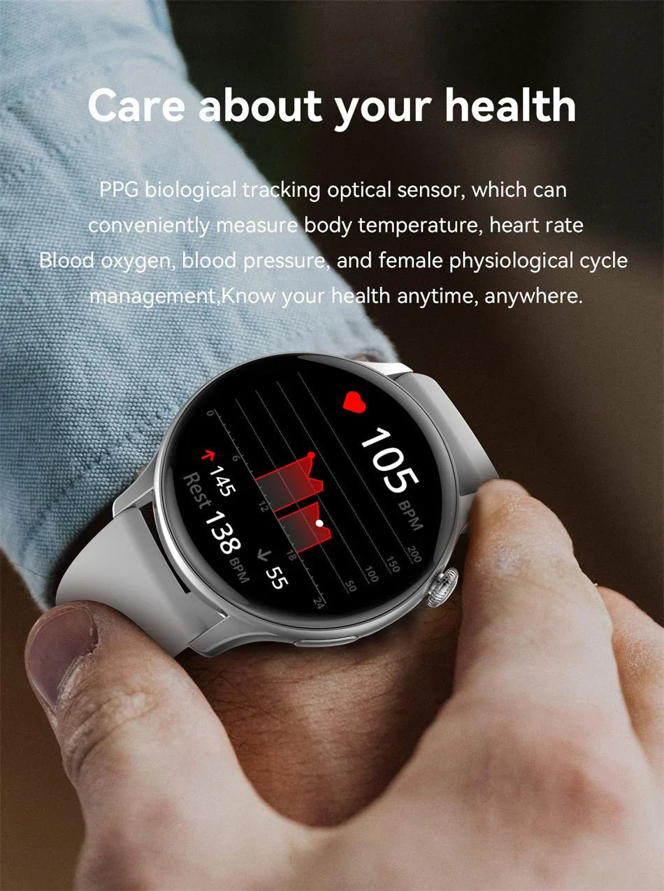 True AMOLED Sports Smart Watch - Rios Future Shop